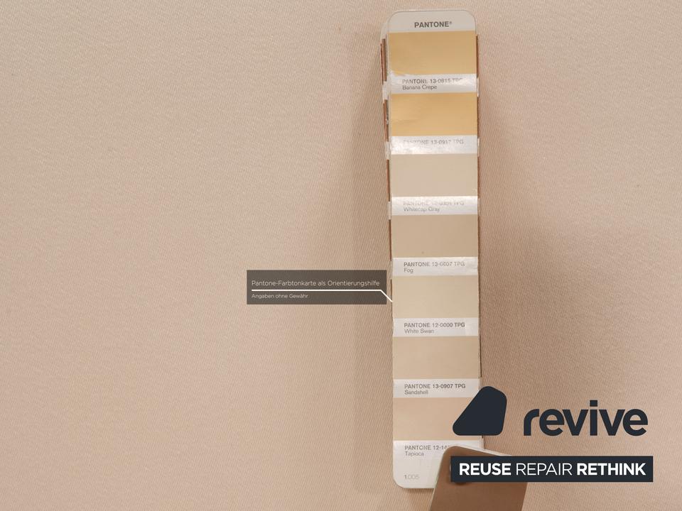 Cor Conseta Stoff Sofa Creme Dreisitzer Couch – Bild 7