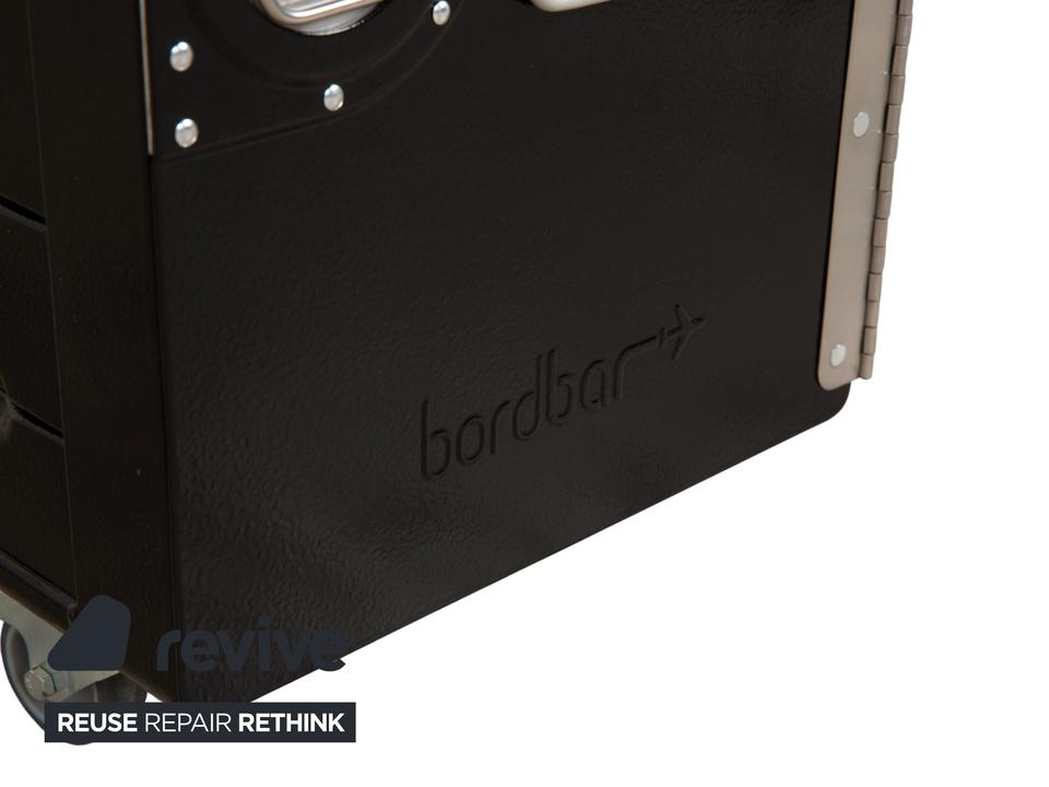 bordbar Box Container Schwarz Anschlag rechts Flugzeugtrolley – Bild 10