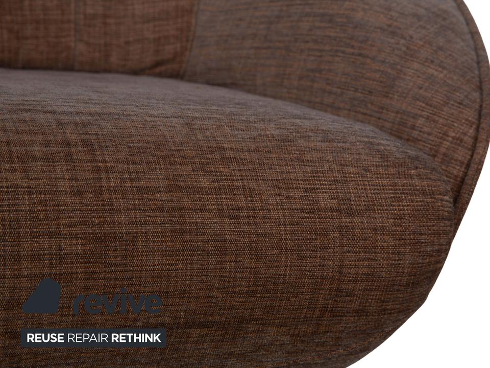 Sitting Vision MV 248 Stoff Sessel Beige Braun inkl. Hocker – Bild 7