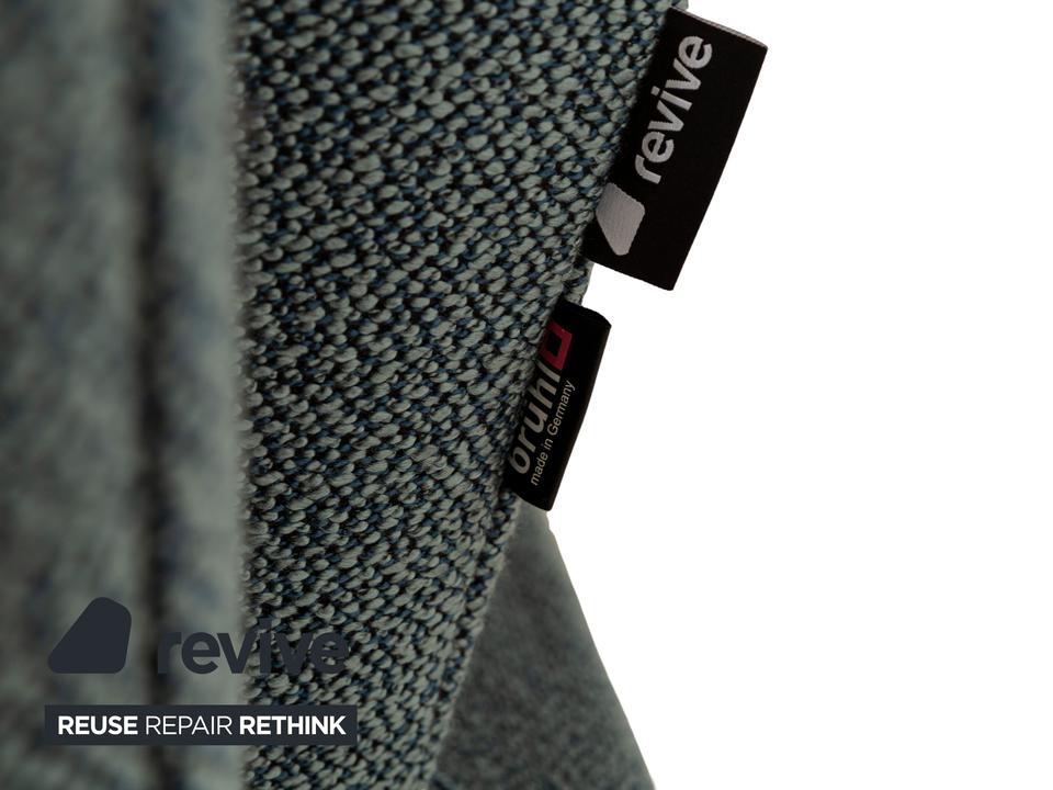 Brühl Moule Stoff Ecksofa Blau Petrol Recamiere Rechts manuelle ✨ – Bild 9