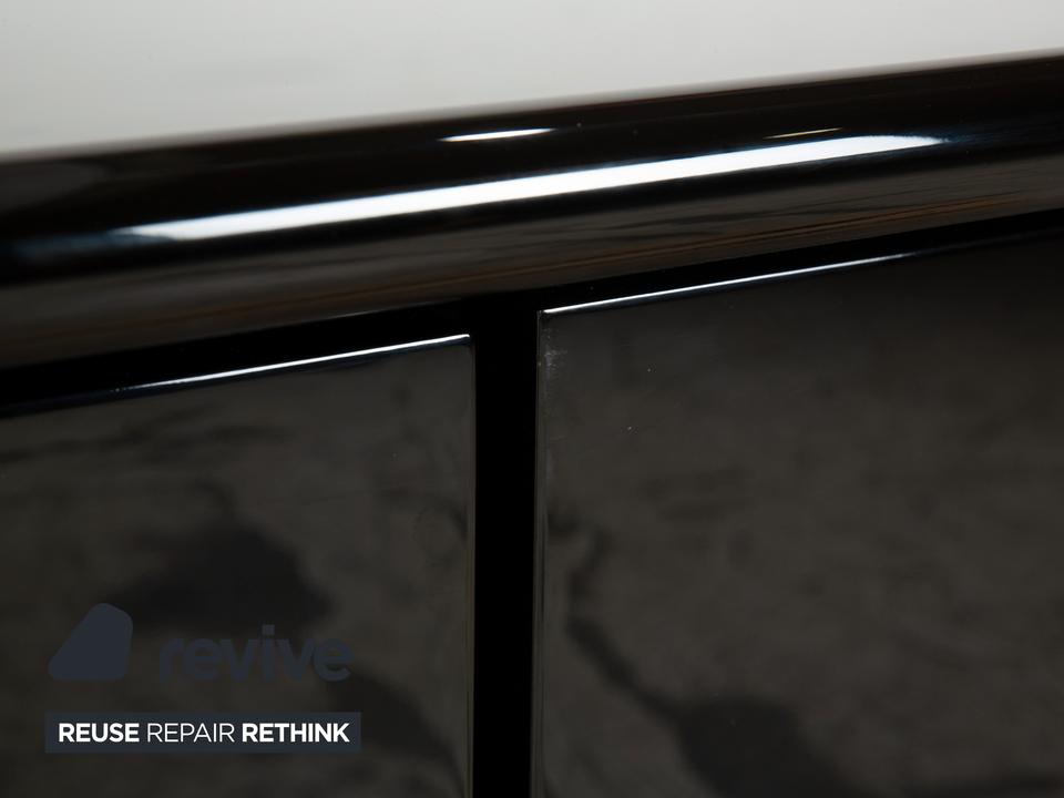 Verardo Holz Sideboard Schwarz – Bild 7