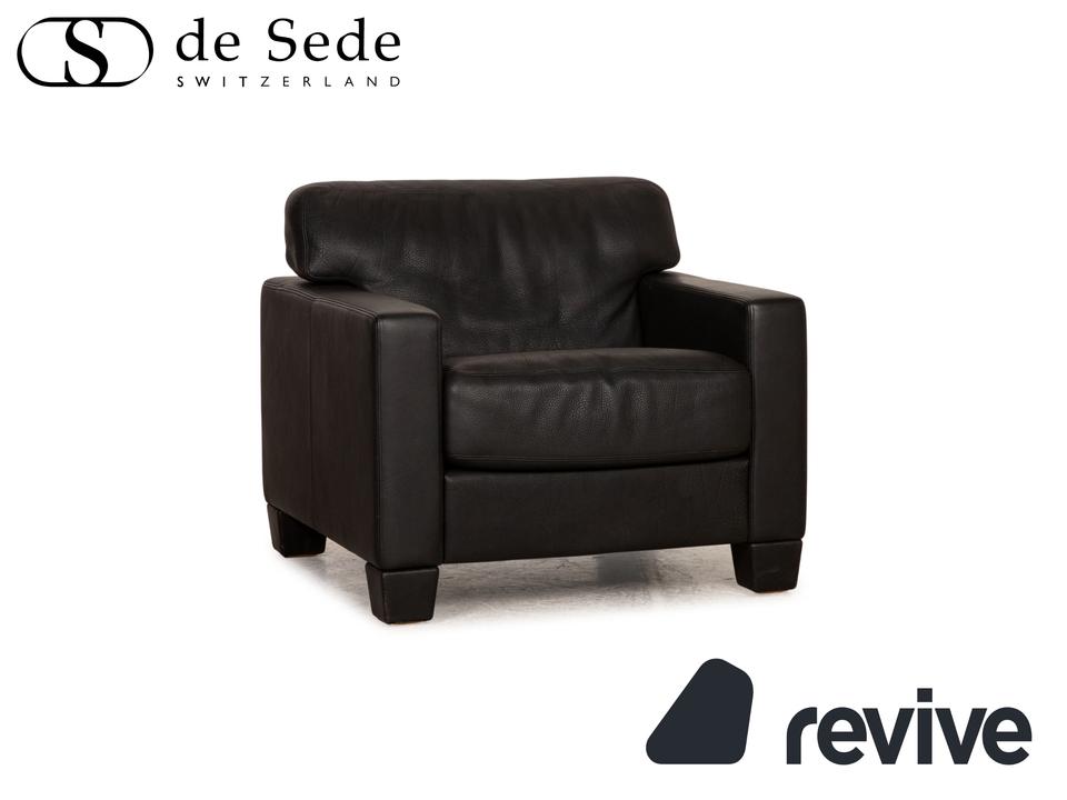 de Sede DS 17 Leder Sessel Schwarz ✨