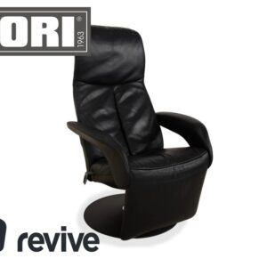 Jori Symphony Mono-Move Maxi Leder Relax Sessel Schwarz manuelle