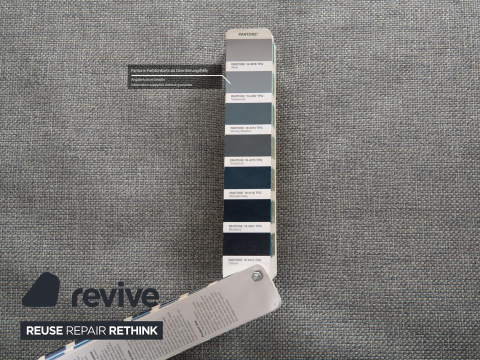 ligne roset Multy Stoff (VERANO 681) Dreisitzer Sofa Grau ✨ – Bild 6