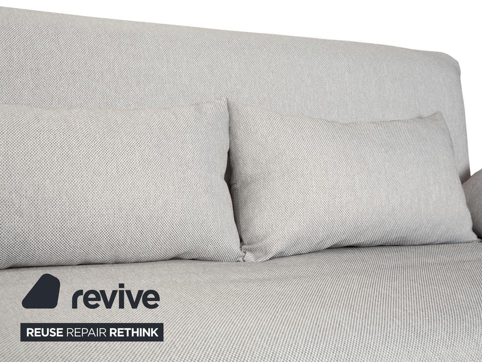 Ligne Roset Multy Dreisitzer Stoff Grau manuelle Schlaffunktion ✨ – Bild 10