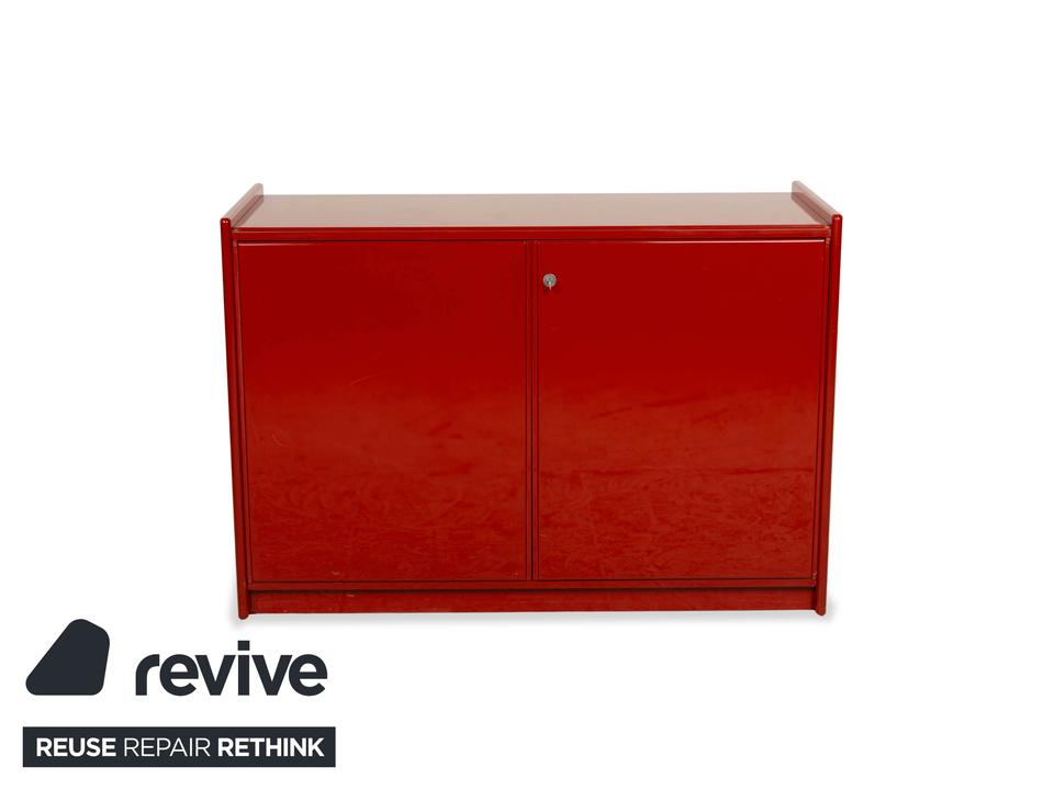 B&B Italia Olinto Holz Sideboard Rot – Bild 10