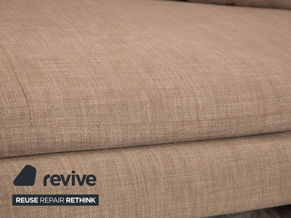 B&B Italia Arne Stoff Ecksofa Grau Beige Braun Taupe Sofa Couch – Bild 3