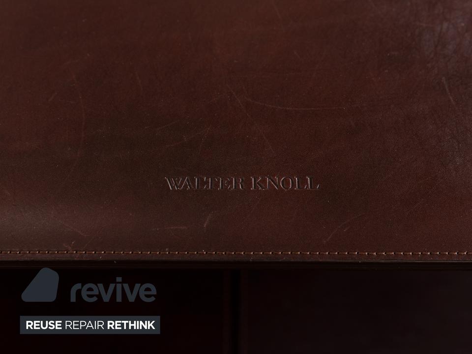 Walter Knoll Grand Suite Stoff Sofa Garnitur Creme Leder – Bild 14