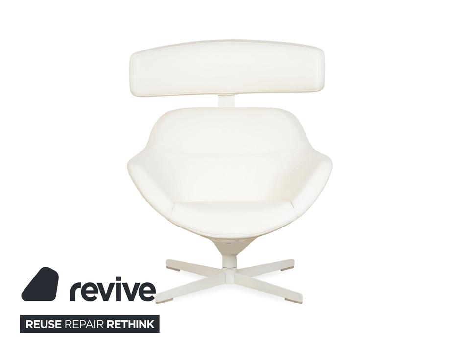 Cassina Auckland Leder Sessel Creme manuelle Funktion inkl. – Bild 14