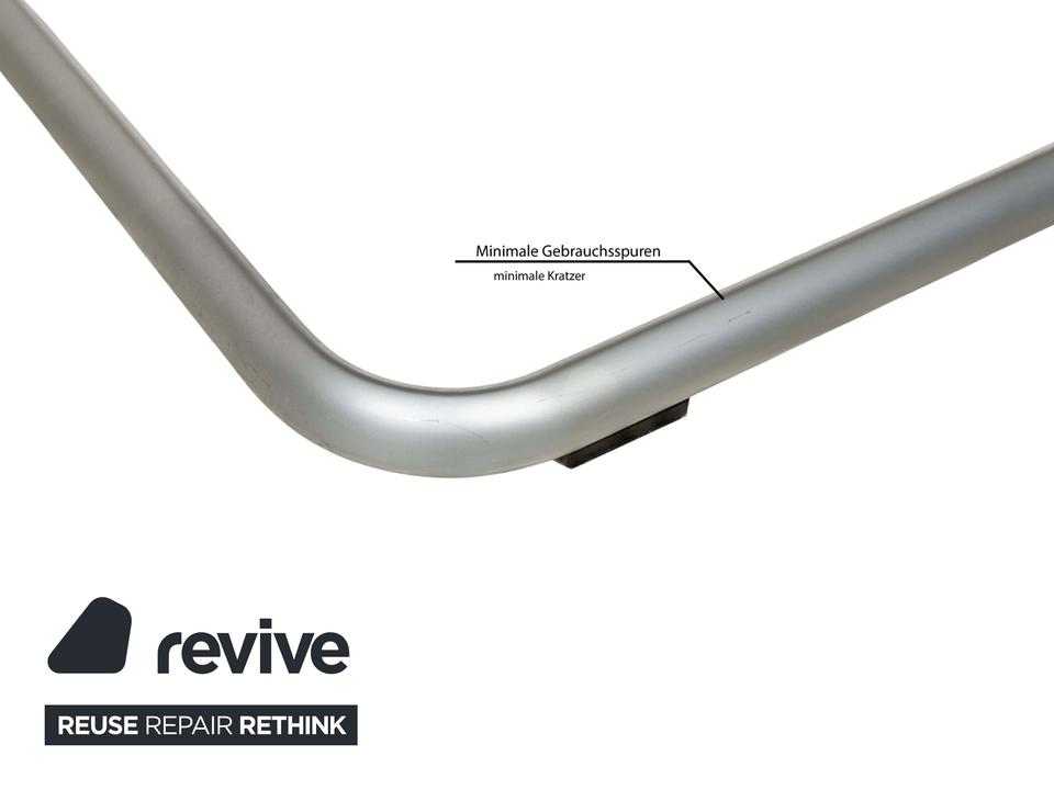 6er Garnitur Rolf Benz 610 Stoff Stuhl Grau – Bild 9