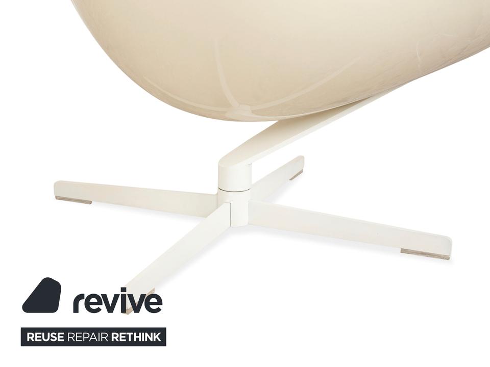 Cassina Auckland Leder Sessel Creme manuelle Funktion inkl. – Bild 7