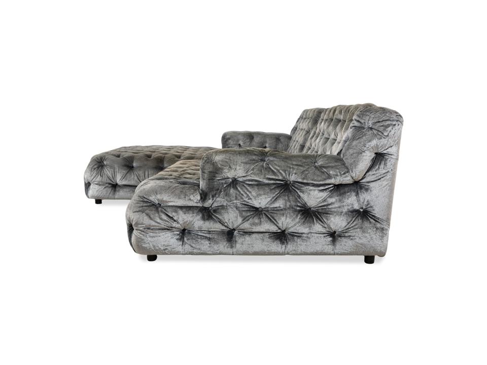 Bretz Cocoa Island Stoff Ecksofa Grau Sofa Couch Relaxsofa – Bild 17