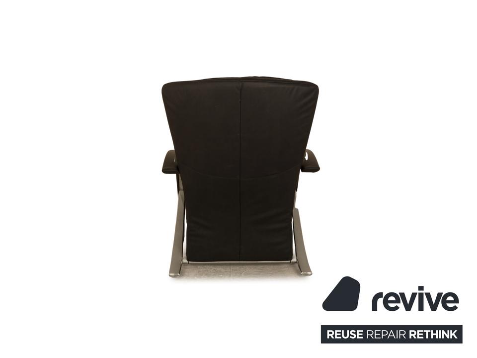 Rolf Benz 3100 veganes Leder Stuhl anthrazit / schwarz manuelle ✨ – Bild 10