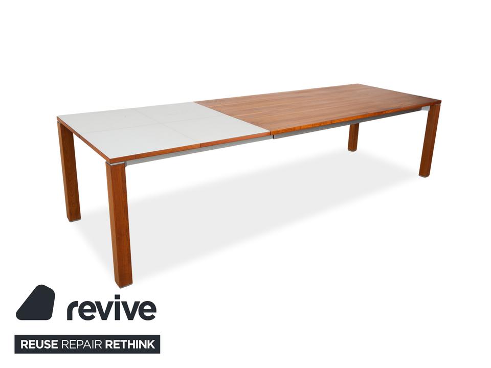 Team 7 Holz Esstisch Braun Ausziehfunktion – Bild 4