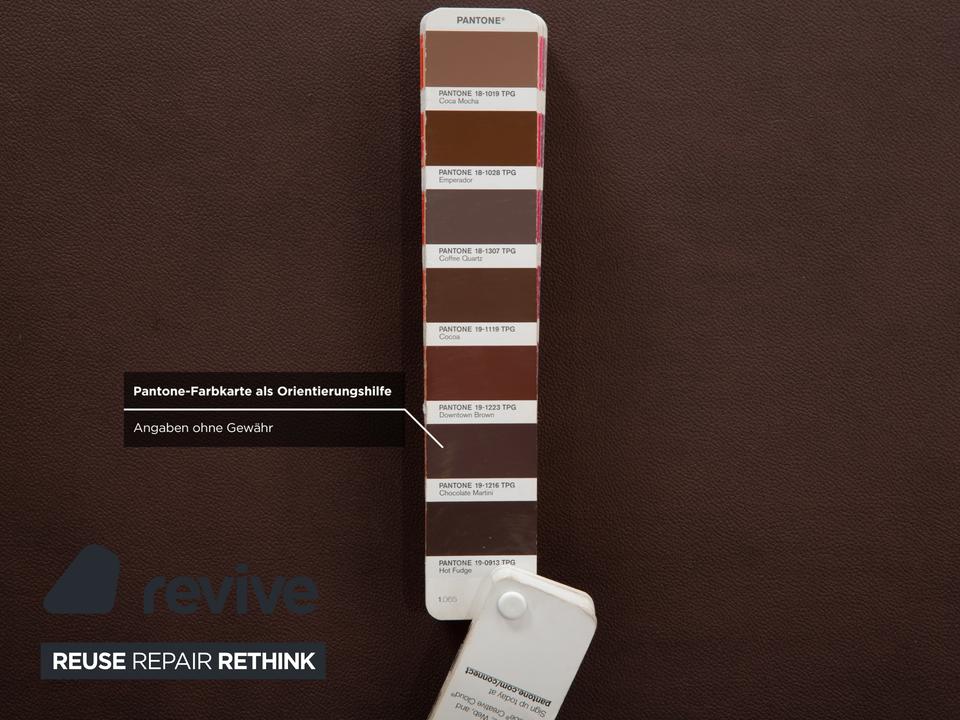 Rolf Benz 6300 Viersitzer Sofa Braun veganes Leder Neubezug ✨ – Bild 7