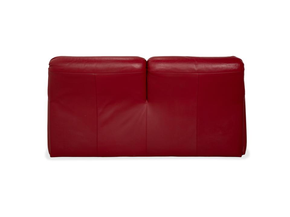de Sede Leder Zweisitzer Rot Sofa Couch manuelle Funktion – Bild 15