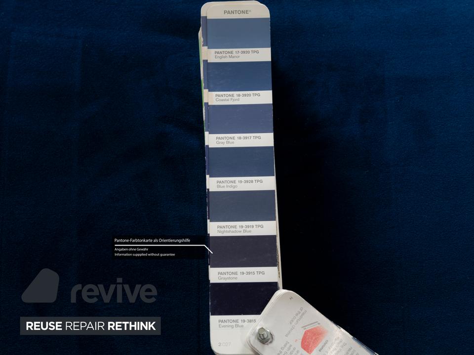 Ligne Roset Multy Stoff Sessel Blau Schlaffunktion Neubezug ✨ – Bild 9