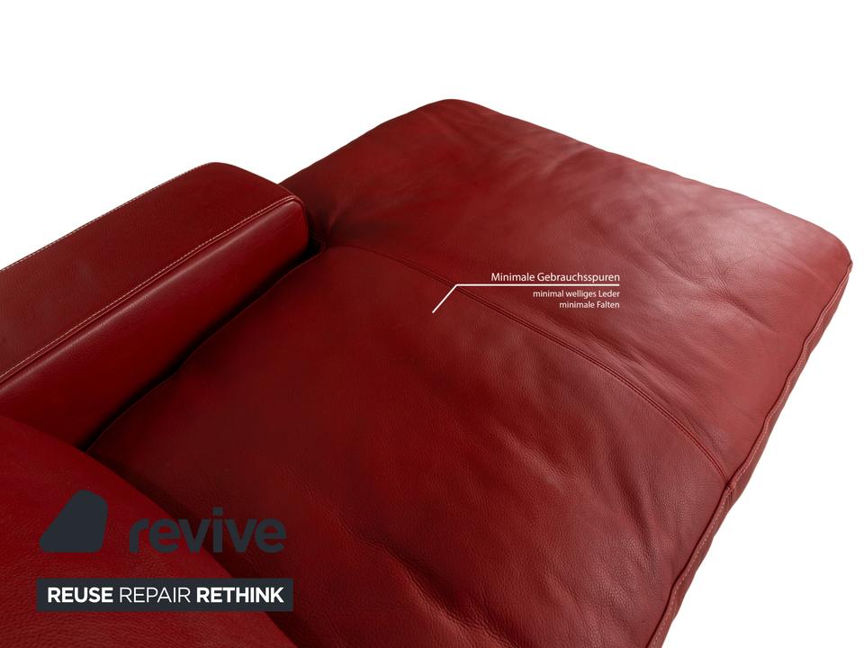 Christine Kröncke Leder Liege Rot – Bild 4