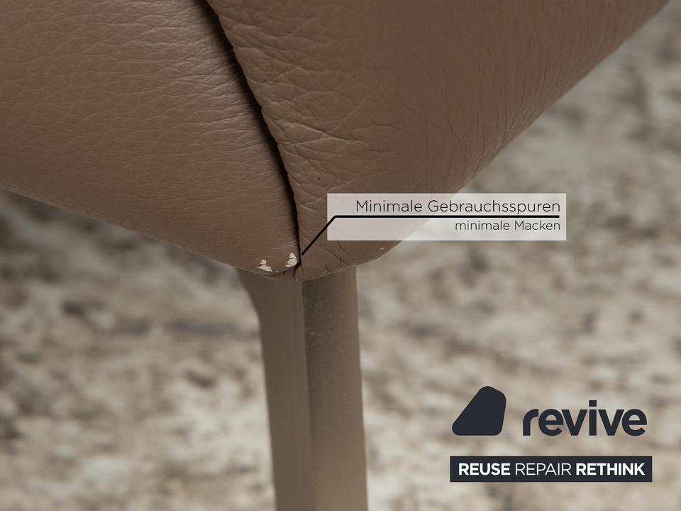 BoConcept Fargo Leder Zweisitzer Braun Sofa Couch – Bild 5