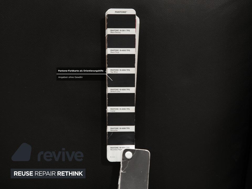 Ligne Roset Jul Leder Sessel Schwarz – Bild 8