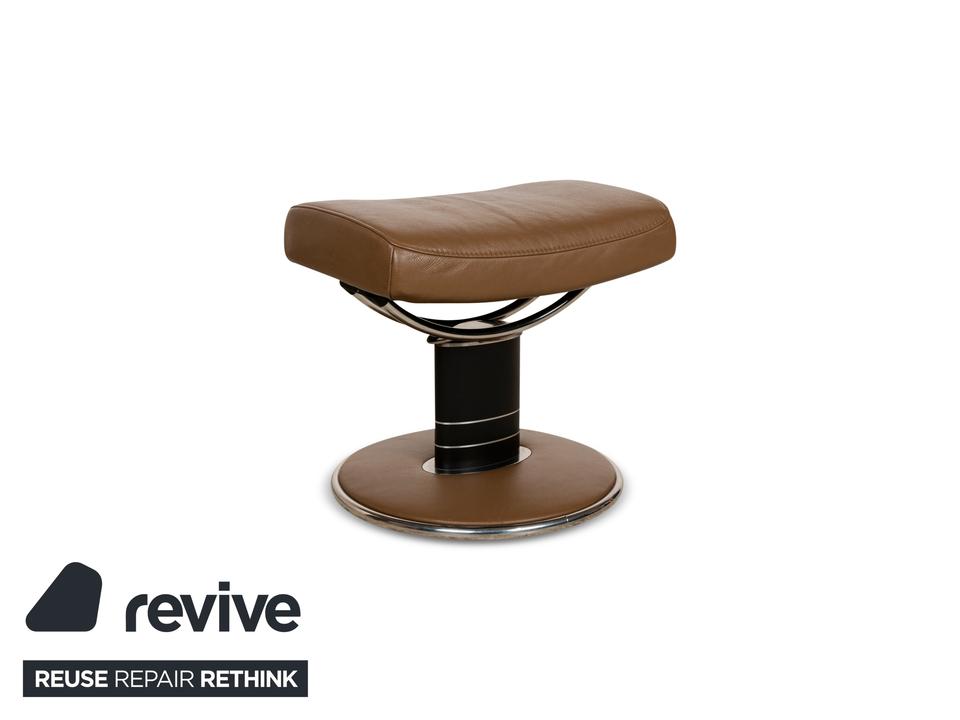 Stressless Jazz M Leder Sessel Braun inkl. Hocker manuelle – Bild 10