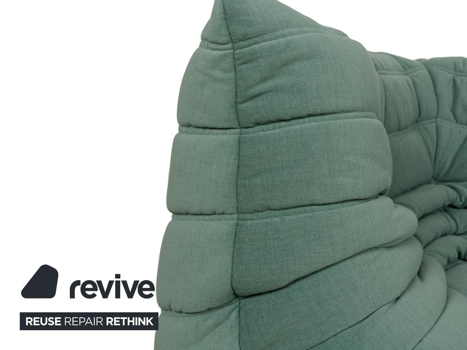 Ligne Roset Togo Stoff Sessel Grün Neubezug ✨ – Bild 4
