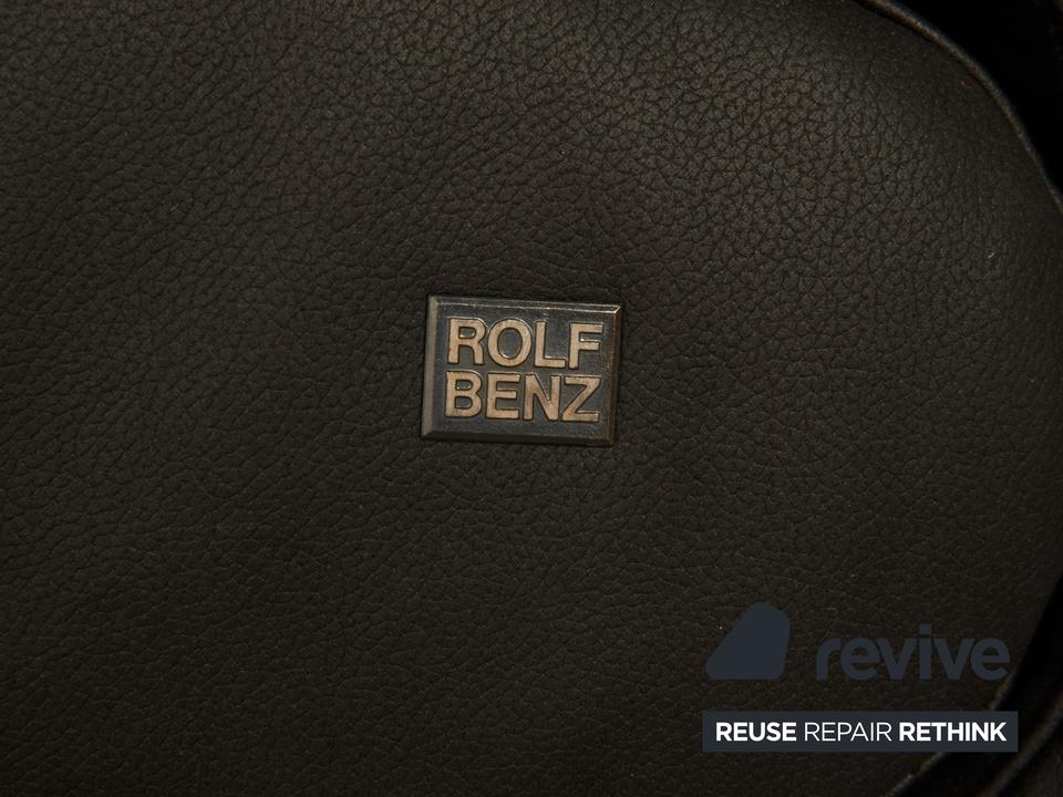Rolf Benz 3100 veganes Leder Stuhl anthrazit / schwarz manuelle ✨ – Bild 7