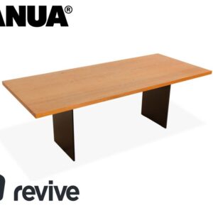 Janua SC42 Holz Esstisch Braun Schwarz Eiche 220 x 94 cm