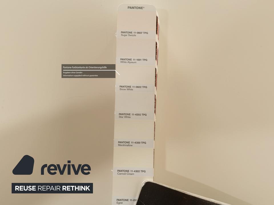 Misura Emme Plan Holz Sideboard Weiß Creme Schrankfächer – Bild 7