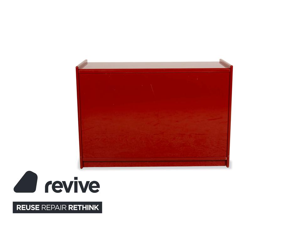 B&B Italia Olinto Holz Sideboard Rot – Bild 12