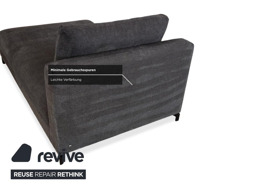 Rolf Benz Nuvola Stoff Liege Grau Daybed – Bild 9