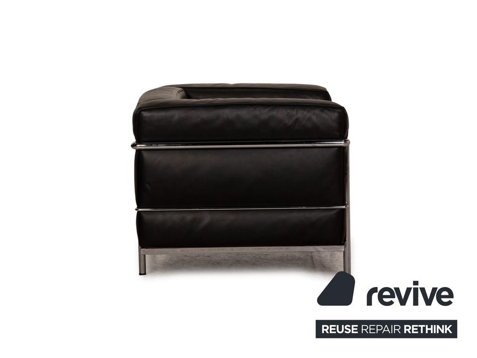 Cassina Le Corbusier LC3 Leder Sessel Schwarz ✨ – Bild 10