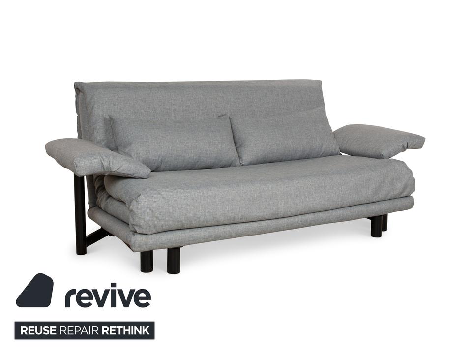 ligne roset Multy Stoff (VERANO 681) Dreisitzer Sofa Grau ✨ – Bild 3