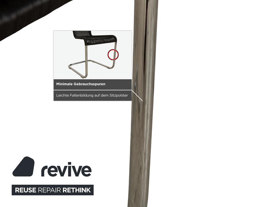 6er Garnitur Tecta B20 Dunkelgrau Geflecht – Bild 6