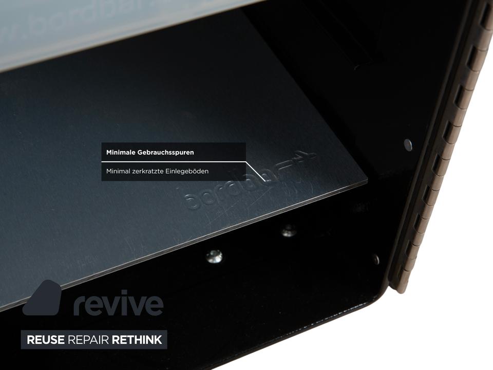 bordbar Box Container Schwarz Anschlag rechts Flugzeugtrolley – Bild 10