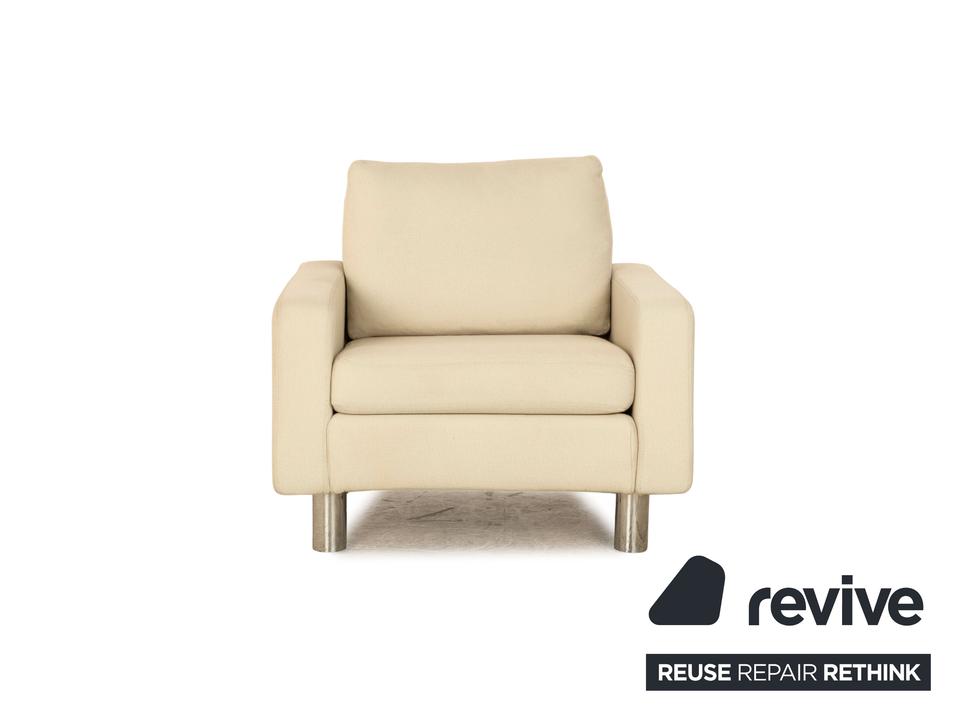Cor Conseta Stoff Sessel Beige Creme – Bild 8