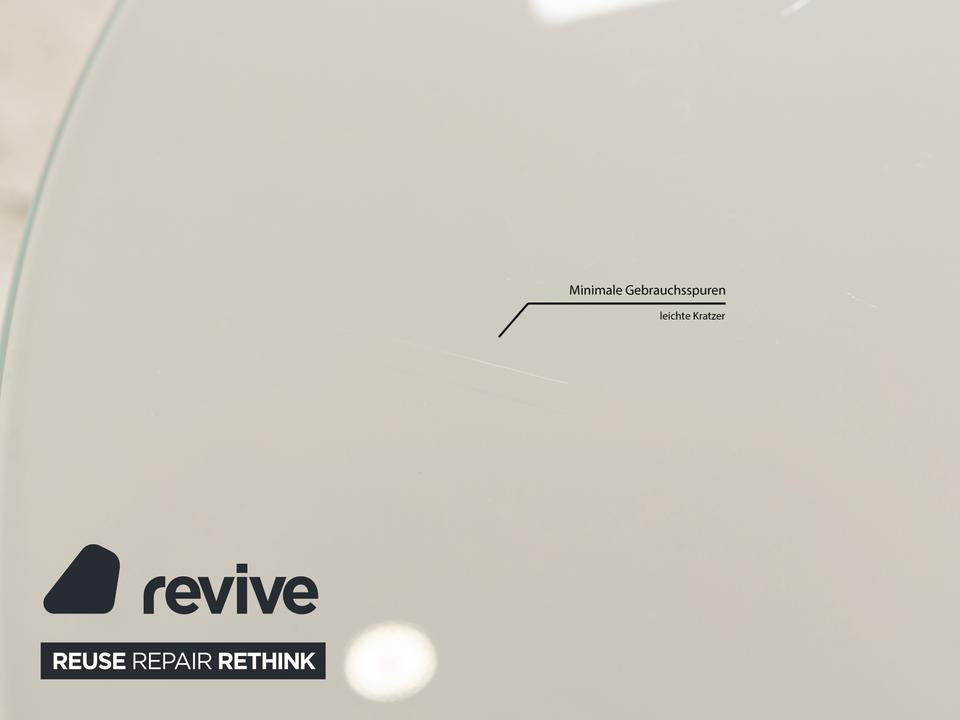 Bacher TODO Holz Glas Esstisch Weiß – Bild 5