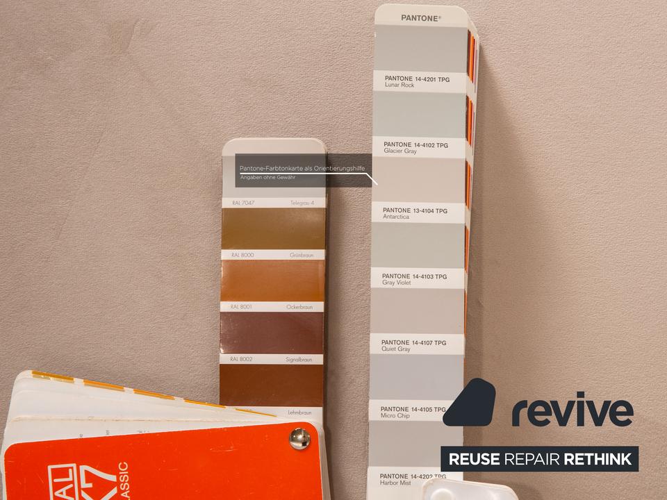 IconX STUDIOS Beluga Samt Stoff Viersitzer Sofa Couch Beige – Bild 6