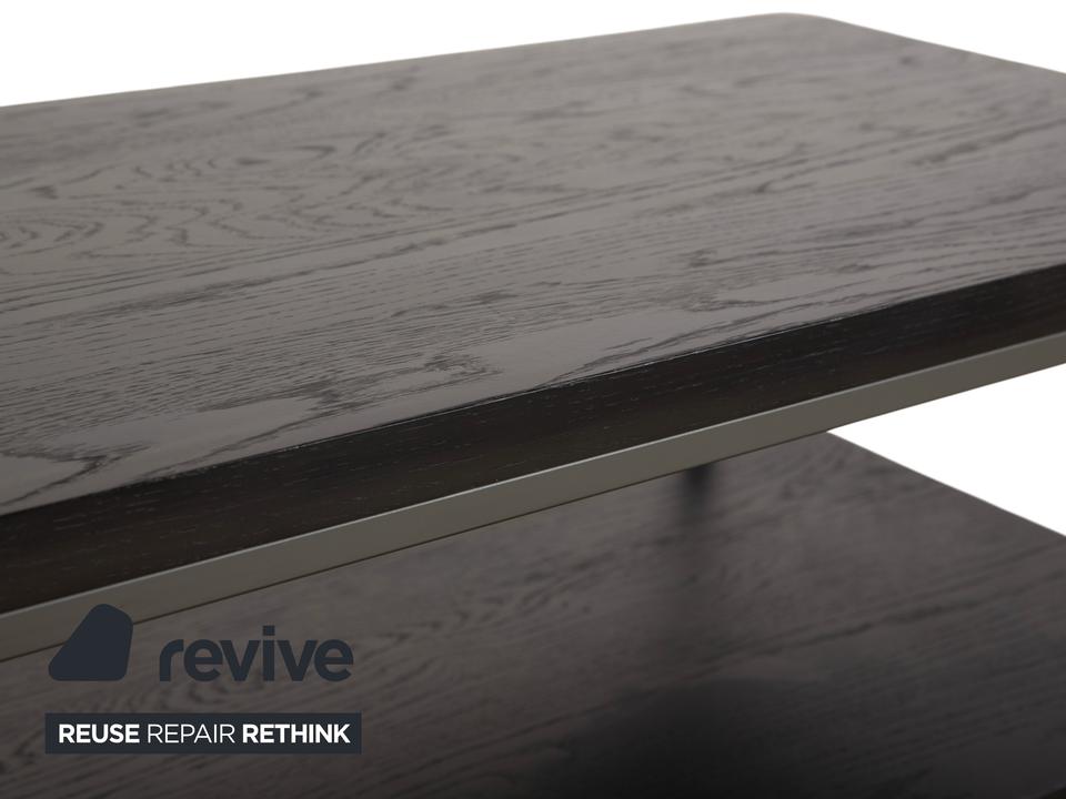 Rolf Benz 987 Couchtisch Holz Metall Beistelltisch Schwarz – Bild 3