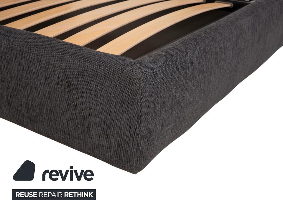 Poliform Stoff Bett Grau manuelle Funktion – Bild 7