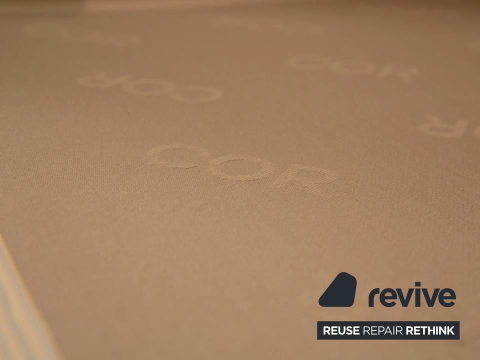 Cor Conseta Stoff Zweisitzer Creme Beige Sofa Couch – Bild 8