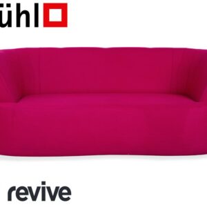 Brühl Powder Stoff Zweisitzer Rosa Pink Magenta Sofa Couch