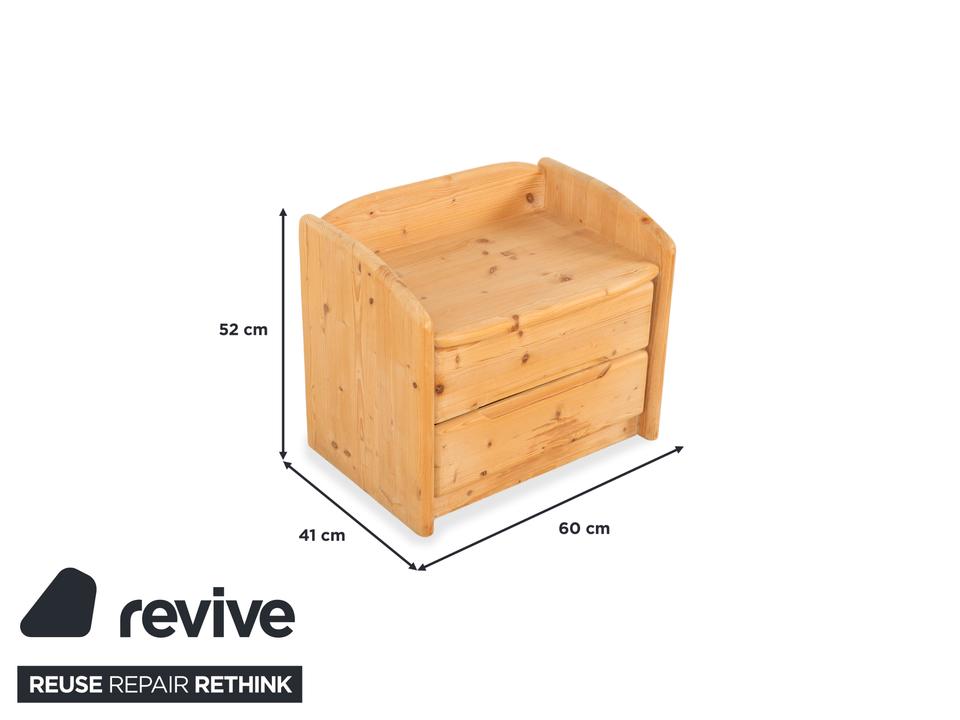 Team7 Holz Nachttisch Tisch Braun – Bild 2