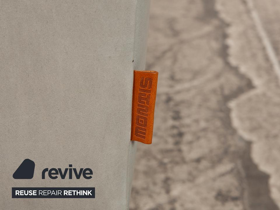 Montis Axel Leder Sessel Garnitur Grau Greige sx Sessel – Bild 8