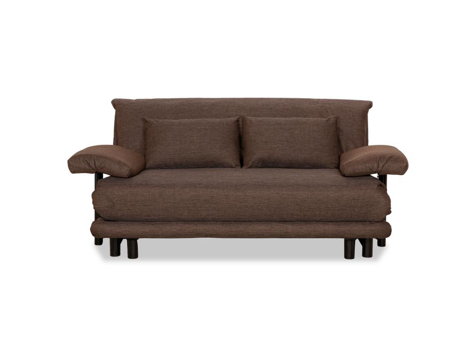 Ligne Roset Multy Stoff Dreisitzer Sofa Braun manuelle Funktion ✨