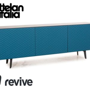 Cattelan Italia absolut Holz Sideboard Blau