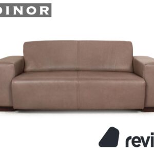 Koinor Nero Leder Zweisitzer Braun Sofa Couch