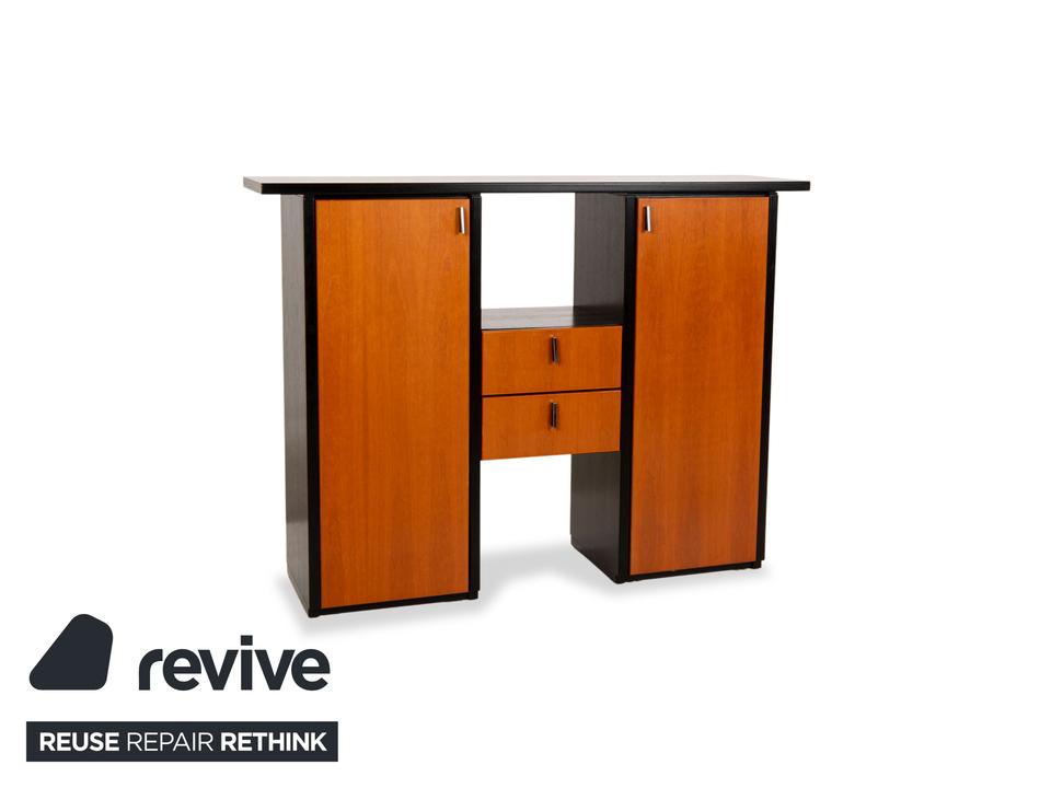 Hülsta Venti Holz Sideboard Braun Schwarz – Bild 3