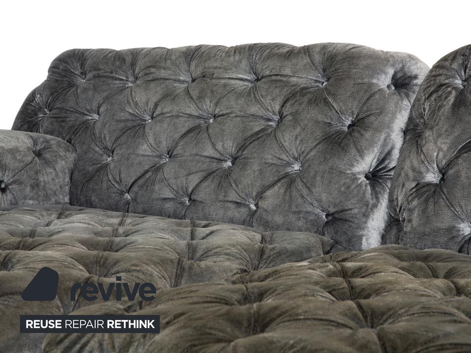 Bretz Cocoa Island Stoff Ecksofa Grau Sofa Couch Relaxsofa – Bild 6