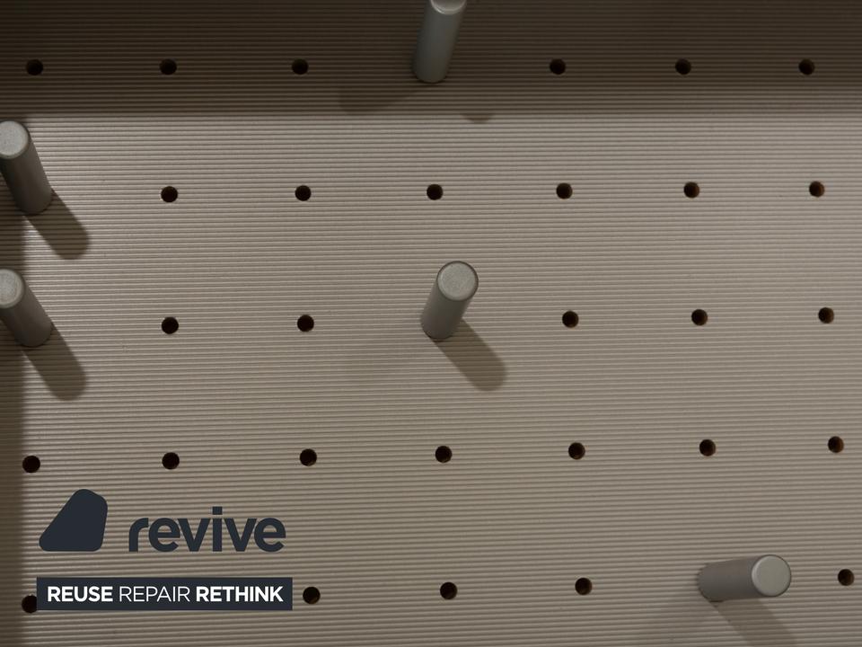 Ligne Roset Holz Sideboard Grau Braun Lowboard – Bild 5